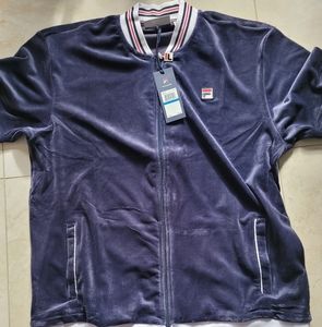 Fila Mens Carezzi Velour Jacket